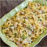 Quick Egg Noodle Casserole with Tuna, Parmesan and Lemon